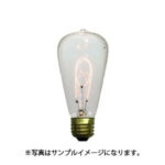 『エジソンランプ』世界初の電球と 同じ光と形を、最新技術で再現した電球です。レトロでクラシックな雰囲気をかもし出します。